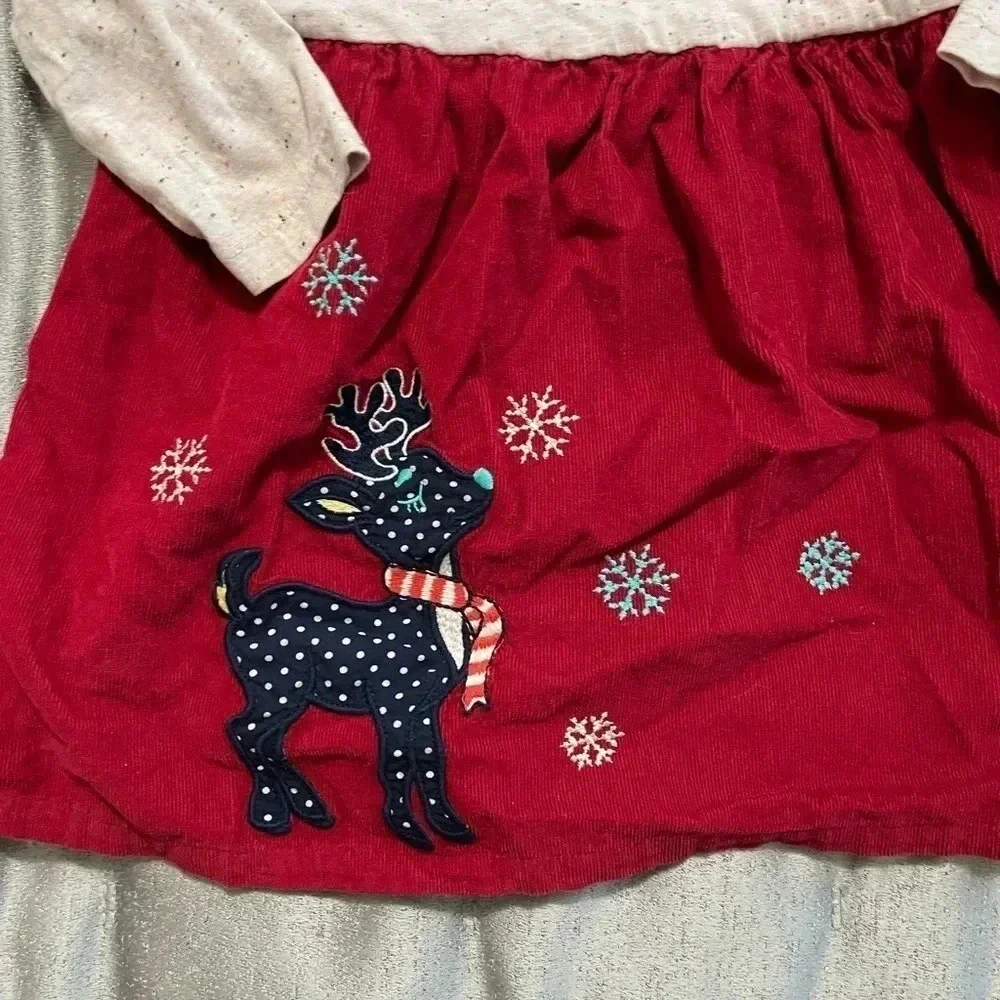 Beebay ‎Reindeer dress EUC Size 18-24 Months